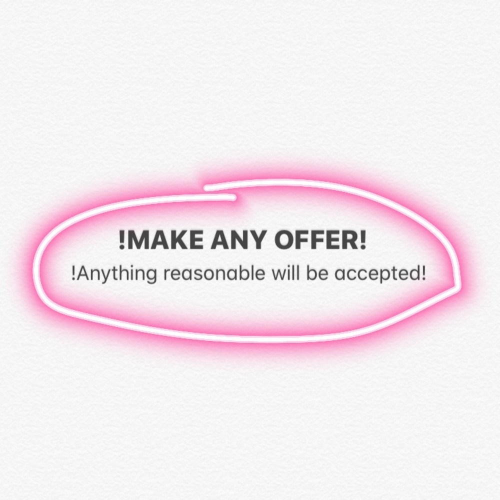 MAKE ANY OFFER! WANT TO CLEAR OUT CLOSET!!